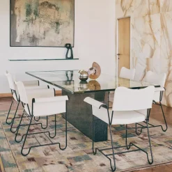 Tropique Outdoor Armlehnstuhl Gestell schwarz