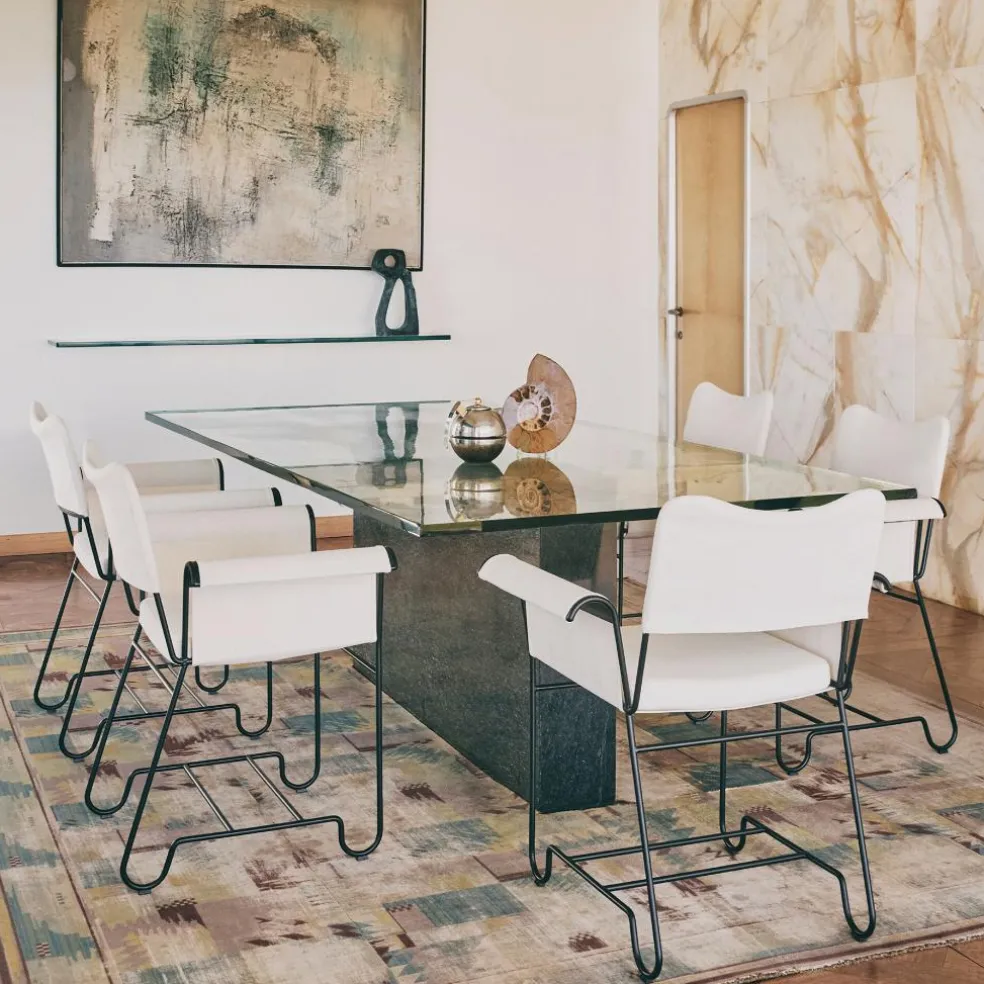 Tropique Outdoor Armlehnstuhl Gestell schwarz