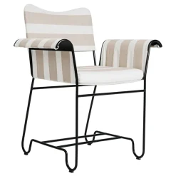 Tropique Outdoor Armlehnstuhl Gestell schwarz