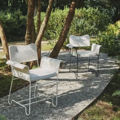 Tropique Outdoor Armlehnstuhl Gestell schwarz