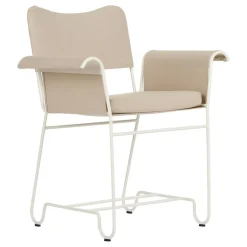 Tropique Outdoor Armlehnstuhl Gestell weiß