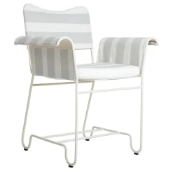 Tropique Outdoor Armlehnstuhl Gestell weiß