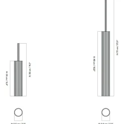 Tubulaire Pendelleuchte