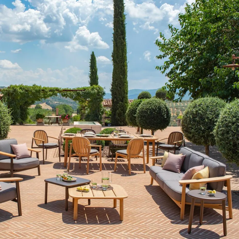 Twins Beistelltisch niedrig 85x85cm