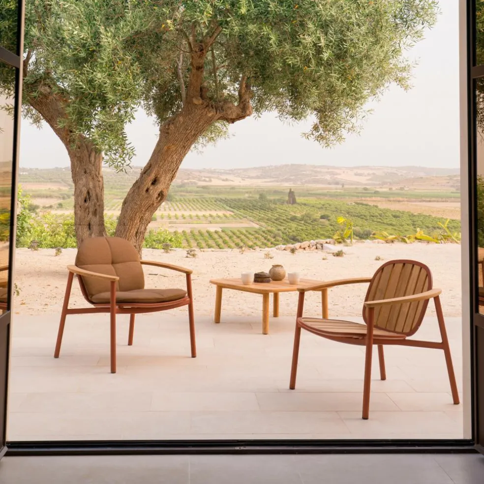 Twins Beistelltisch niedrig 85x85cm