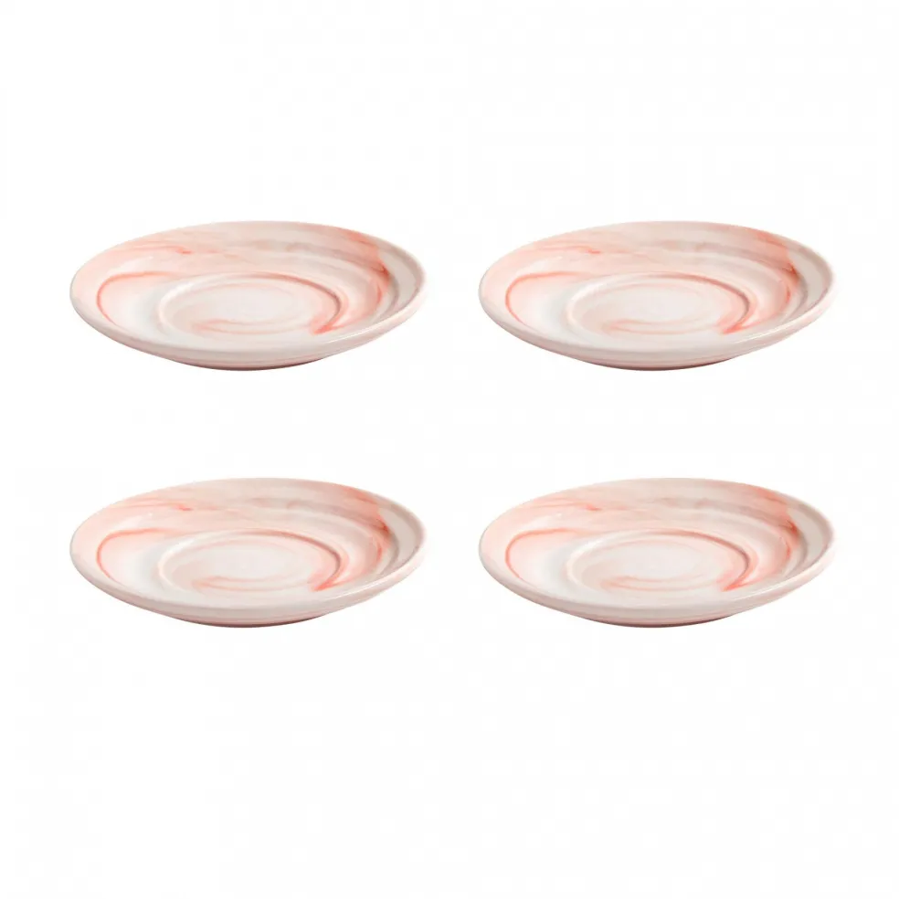 Twist Untertasse 4er Set S