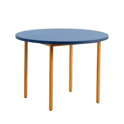 Two-Colour Esstisch Gestell Ocker Ø105cm