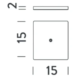 Untitled Linear LED Schreibtischleuchte mit Fuß