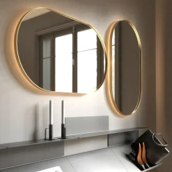 Unu 4145 Wandspiegel mit Rahmen 60x100cm