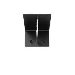 Unu Wandgarderobe mit 2 Haken & Stange