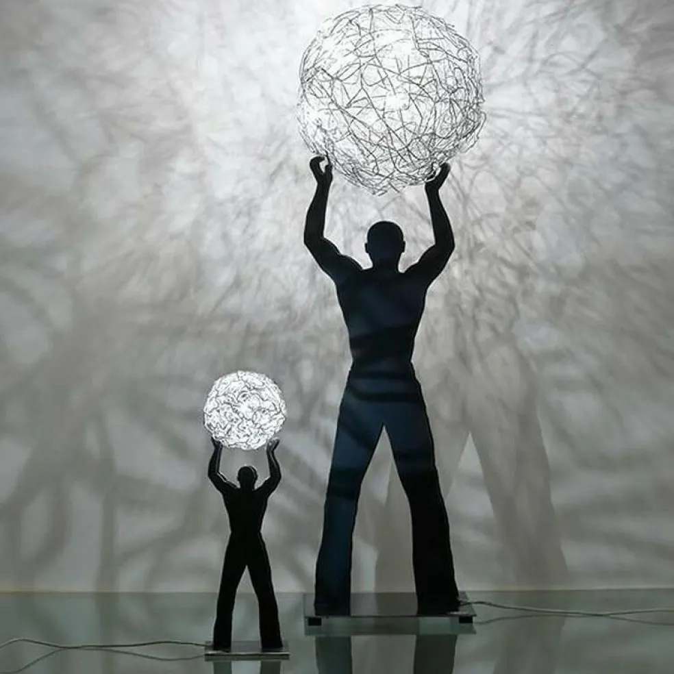 Uomo Della Luce S Tischleuchte