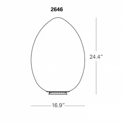 Uovo 2646 Tischleuchte