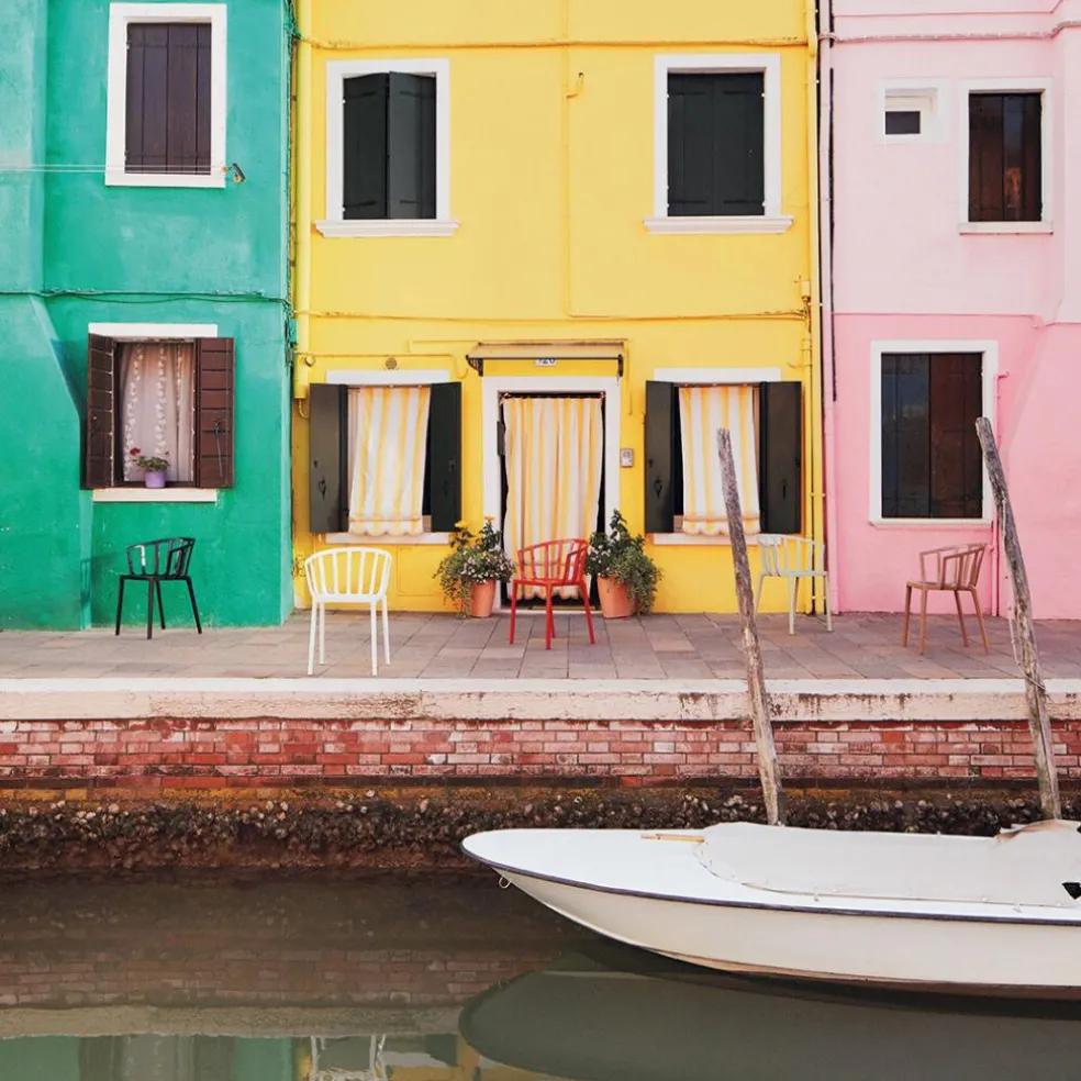 Venice Gartenarmlehnstuhl glänzend