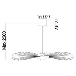 Vertigo Nova LED Pendelleuchte L
