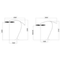 Vertigo Nova LED Stehleuchte