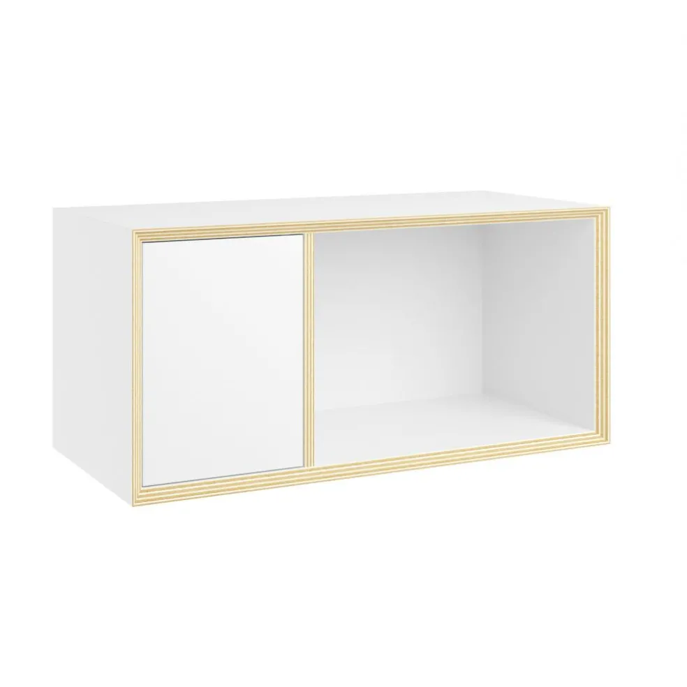 Vertiko Sixteen Regalelement mit Tür links