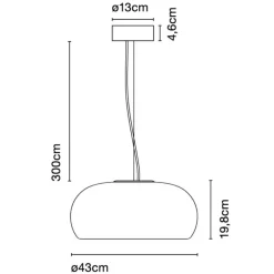 Vetra LED Pendelleuchte
