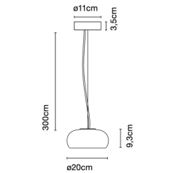Vetra LED Pendelleuchte