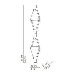 Viceversa 2 LED Pendelleuchte