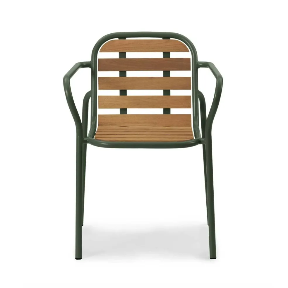 Vig Gartenarmlehnstuhl Holz