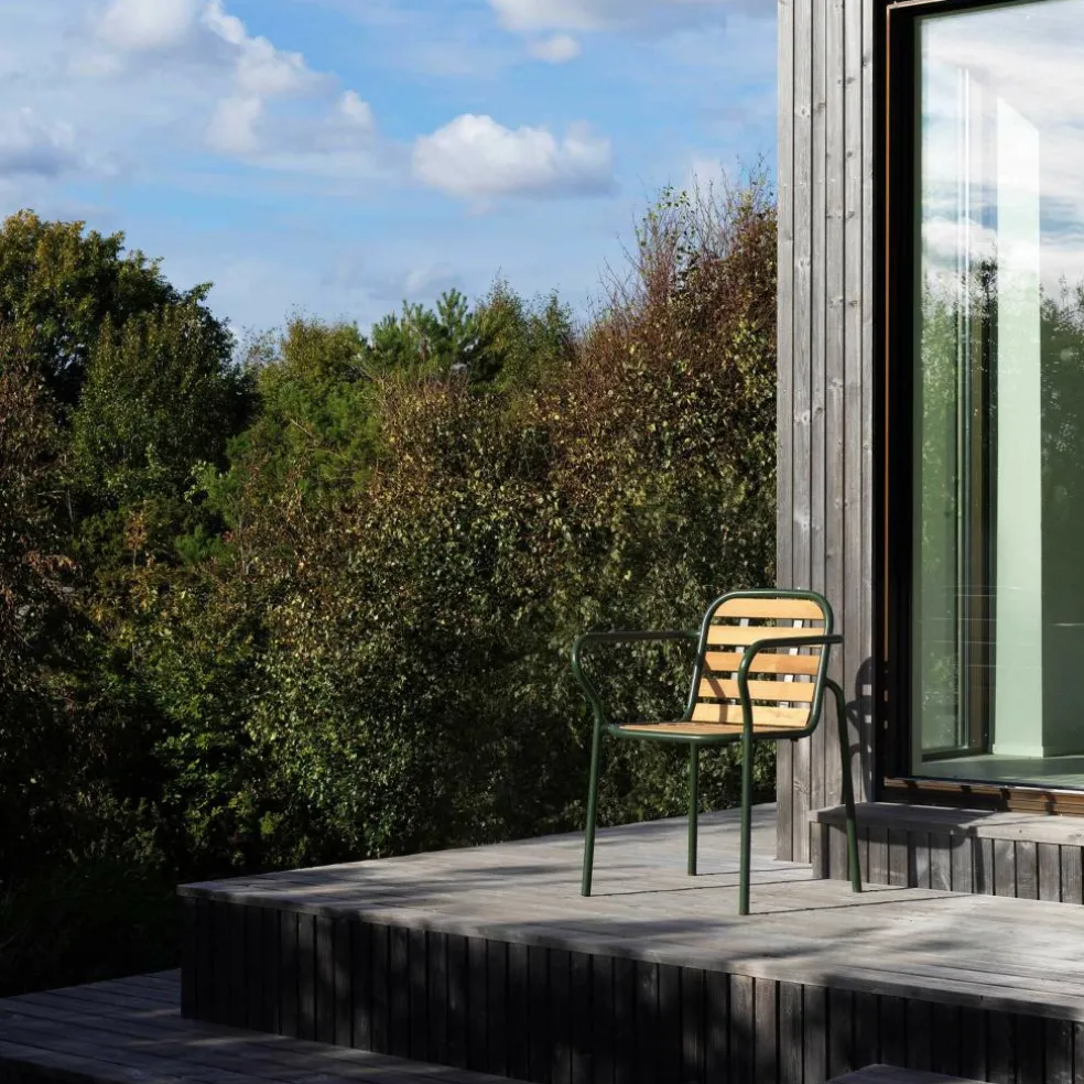 Vig Gartenarmlehnstuhl Holz