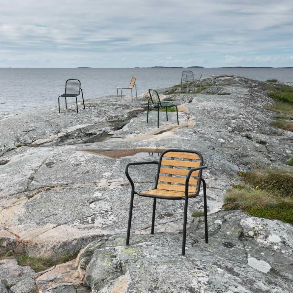 Vig Gartenarmlehnstuhl Holz