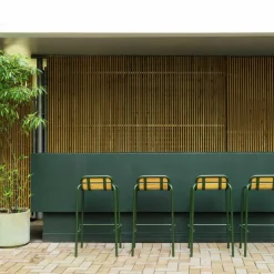 Vig Gartenbarstuhl Holz 75cm