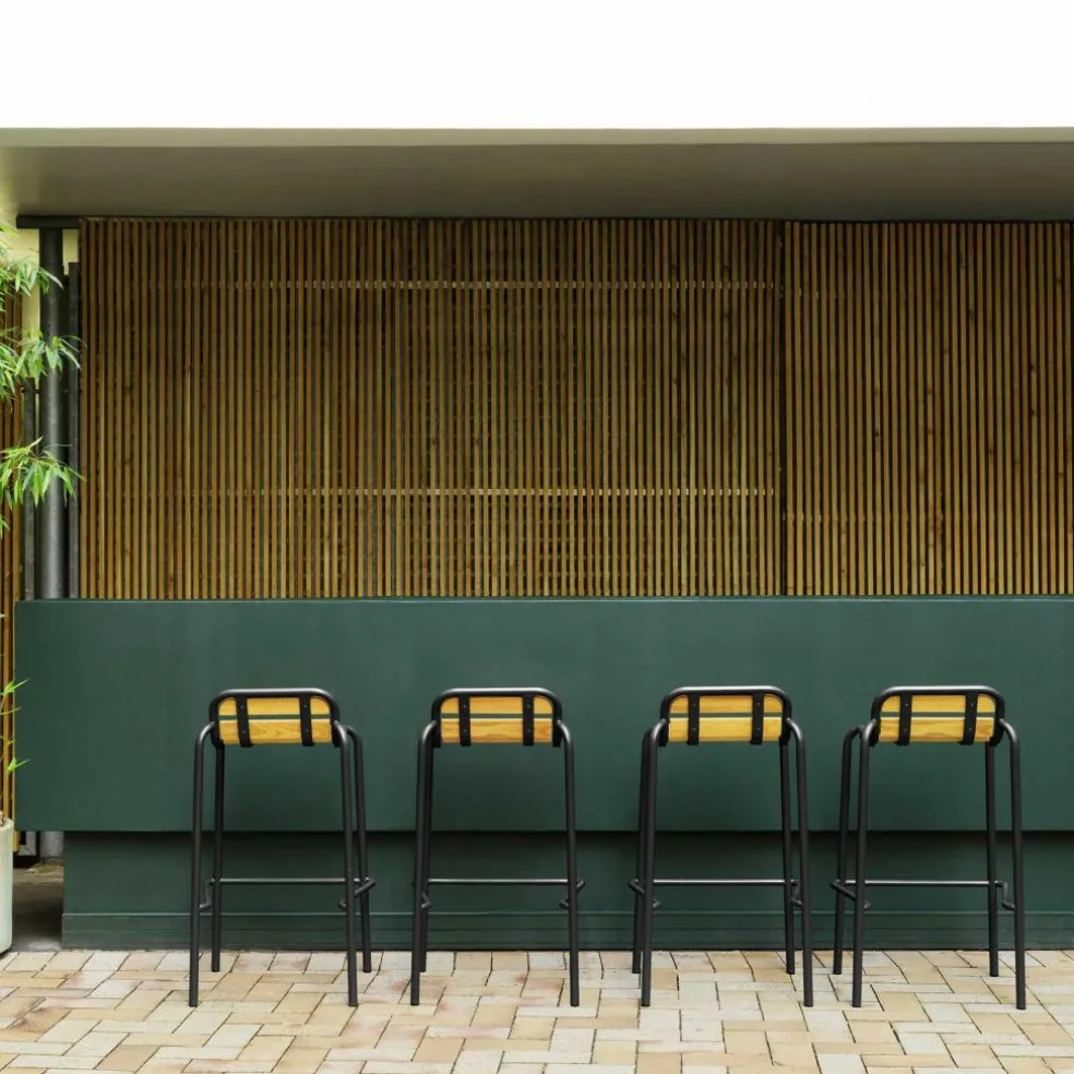 Vig Gartenbarstuhl Holz 75cm