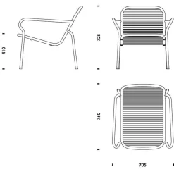 Vig Gartenloungestuhl