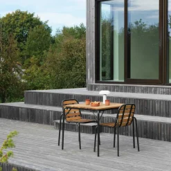 Vig Gartentisch Holz 80x90cm