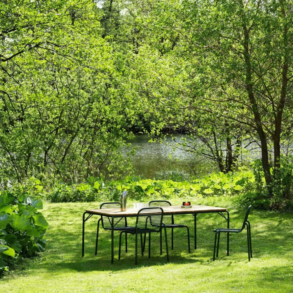 Vig Gartentisch Holz 90x200cm