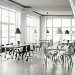 Visu Stuhl gepolstert mit Kufengestell