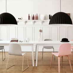 Visu Stuhl mit Holzgestell 4er Set