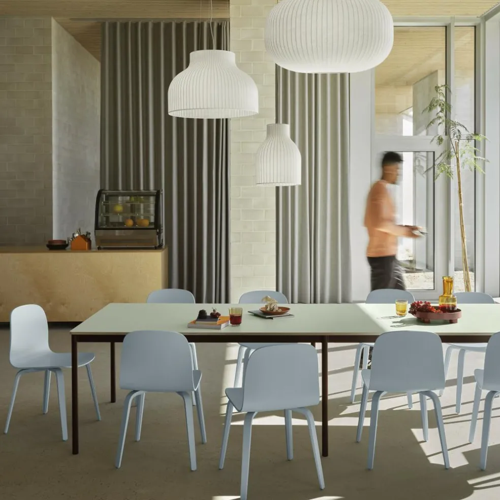 Visu Stuhl mit Holzgestell