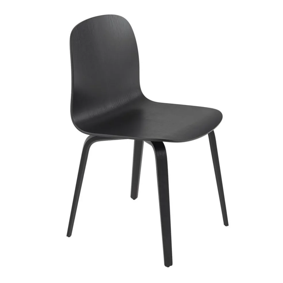 Visu Stuhl mit Holzgestell