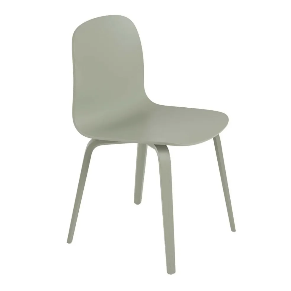 Visu Stuhl mit Holzgestell