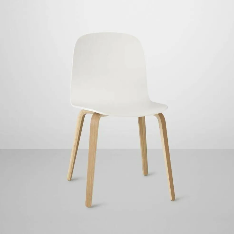 Visu Stuhl mit Holzgestell