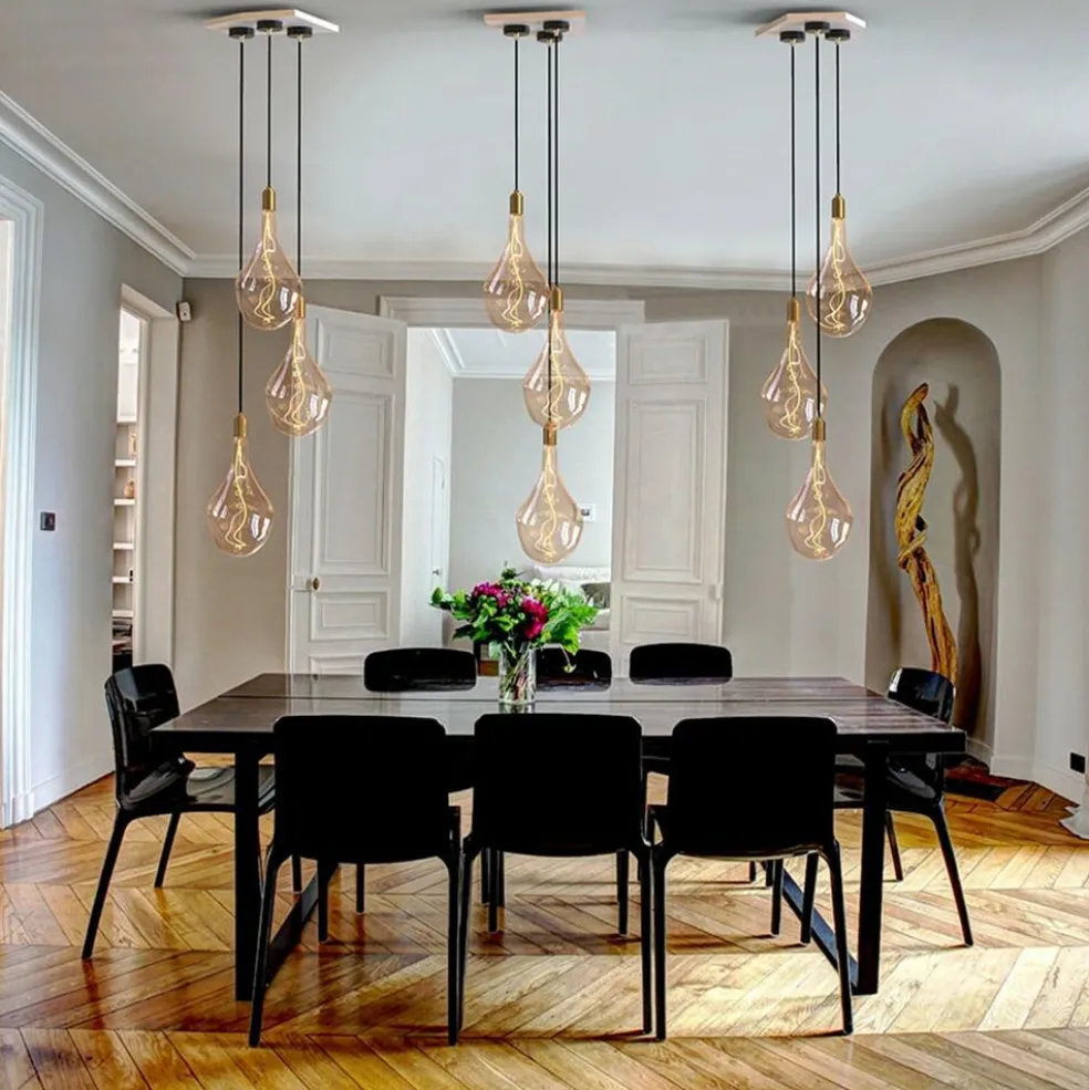 Voronoi III LED E27 FILAMENT 360° 5W => 22W