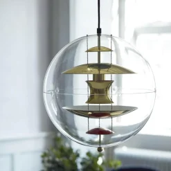 VP Globe Brass Pendelleuchte