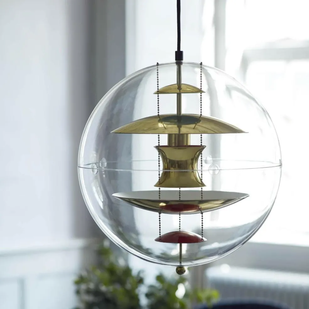 VP Globe Brass Pendelleuchte