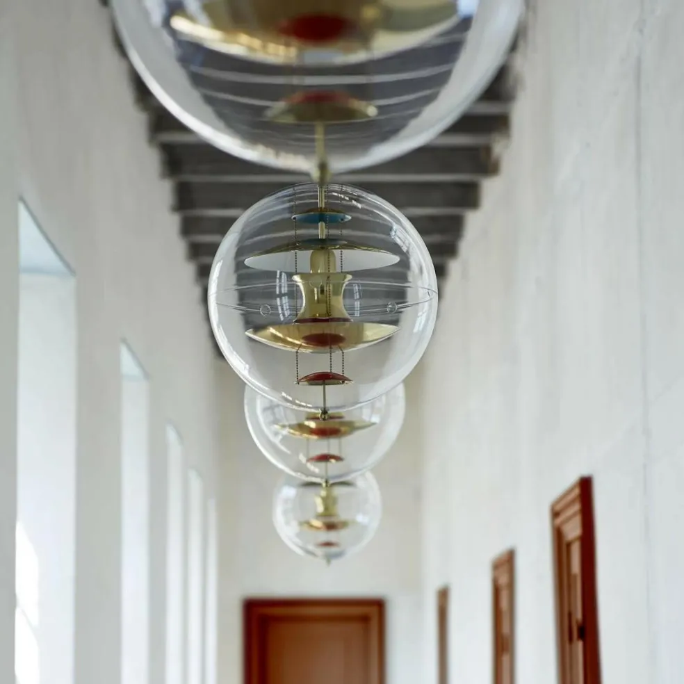 VP Globe Brass Pendelleuchte