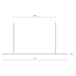 w181 Linier LED Pendelleuchte