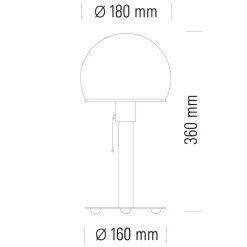 Wagenfeld WA 24 Tischleuchte