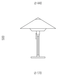 Wagenfeld WG 28 Tischleuchte