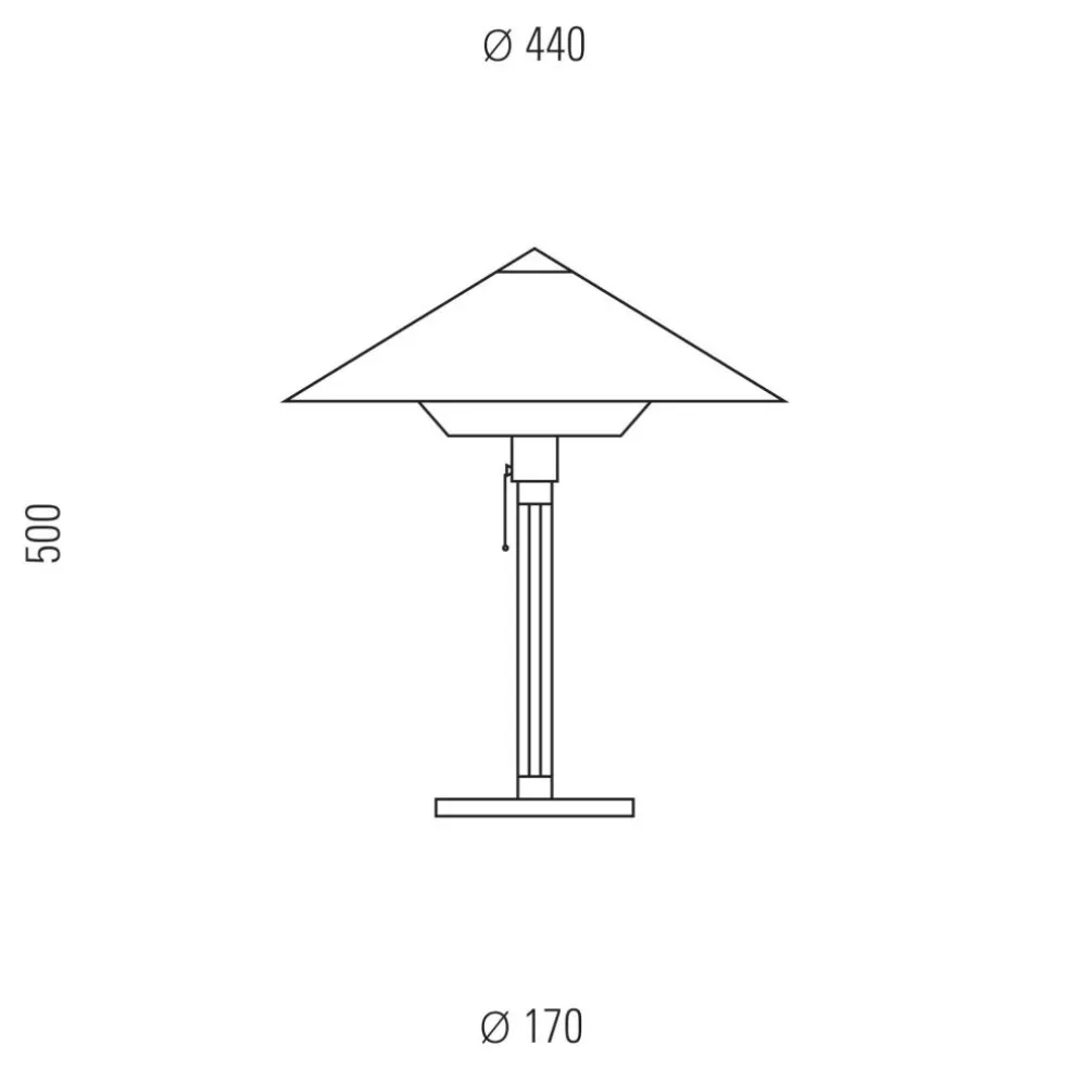 Wagenfeld WG 28 Tischleuchte