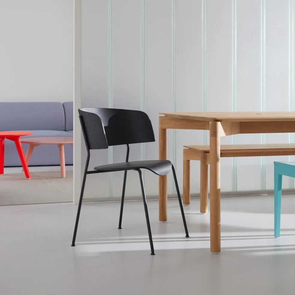 Wagner Armlehnstuhl Gestell schwarz