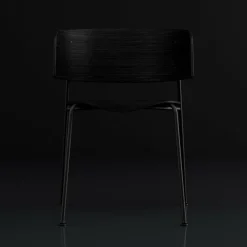 Wagner Armlehnstuhl Gestell schwarz