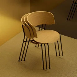 Wagner Armlehnstuhl Gestell schwarz