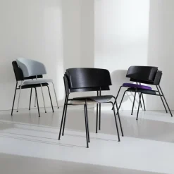 Wagner Armlehnstuhl Gestell schwarz