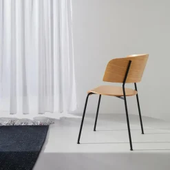 Wagner Armlehnstuhl Gestell schwarz